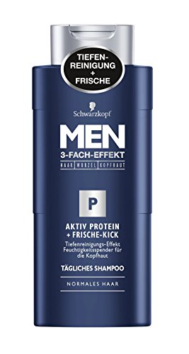 HOMBRES champú Schwarzkopf activated proteína frescura, 250 ml
