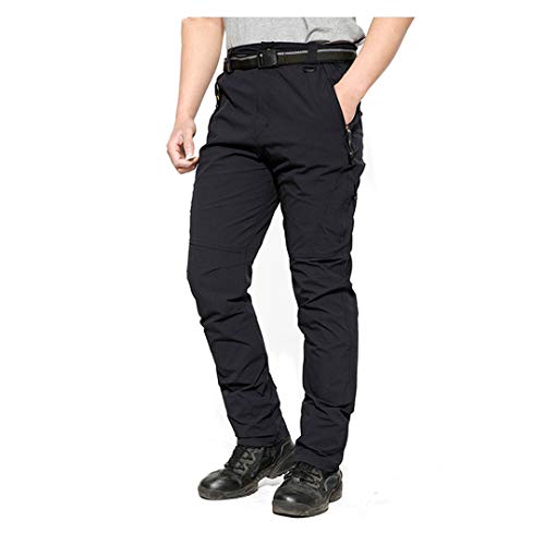 Hombres Verano Transpirable Pantalones de Secado rápido Pantalones Militares de Primavera Caminatas Delgadas Pantalones de Escalada Más el tamaño 8XL Light Gray 7XL