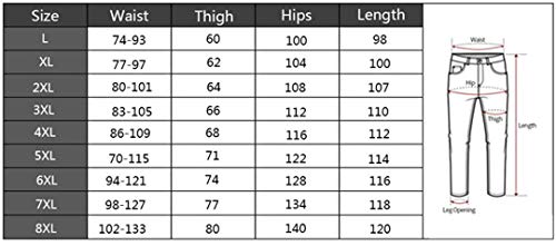 Hombres Verano Transpirable Pantalones de Secado rápido Pantalones Militares de Primavera Caminatas Delgadas Pantalones de Escalada Más el tamaño 8XL Light Gray 7XL