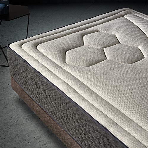 HOME Colchón 150x200cm Viscoelastico Memory Vex Foam 27cm Altura, 5cm viscoprogresion Grafeno
