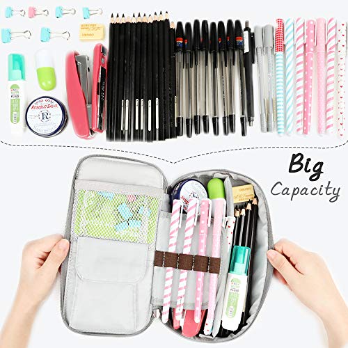 Homecube - Estuche para lápices, color verde verde