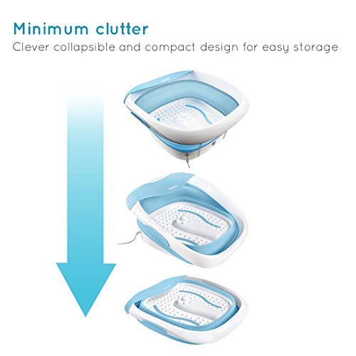 HoMedics FB-350-EU - Bañera Spa para pies abatible