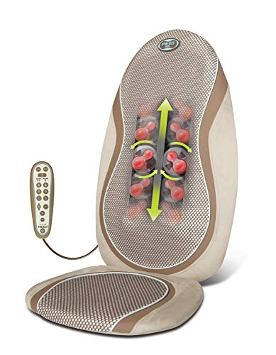 HoMedics SGM-425H-2EU - Respaldo de masaje Shiatsu con nodos Technogel