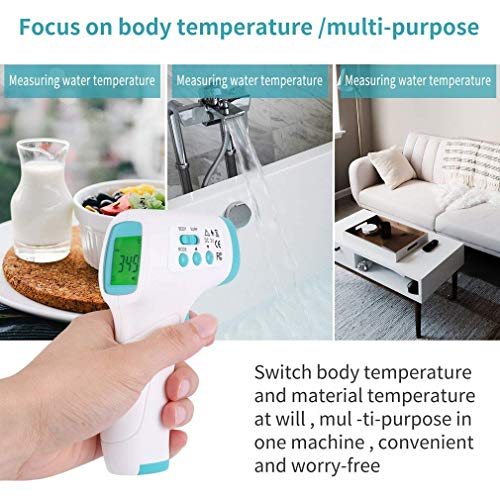 Homgrace Termometro Infrarrojos Termometros Digitales sin Contacto Pistola Termómetro Corporal Adulto para Bebé