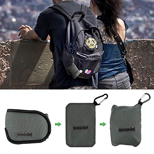 HOMMINI Antifaz para Dormir, Antifaz Dormir de Máscara, Algodón Puro Transpirable, con Correas Ajustables, Suave, 100% Anti-Luz Cómoda Agradable para la Piel