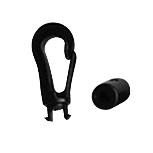 homyl cuerda Shock Bungee con 20 piezas mosquetón gancho cuerda elástica cuerda – 5 mm