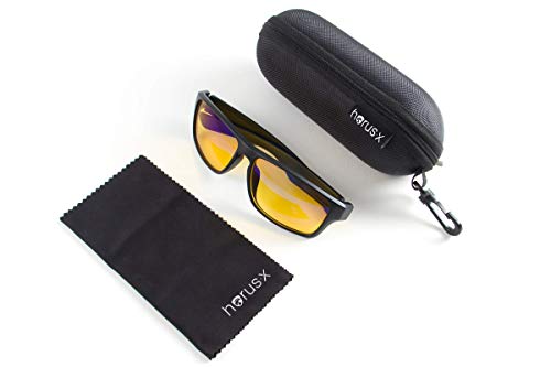 Horus X - Gafas Gaming para Ordenador - Gafas Filtro Azul 90% - Gafas Bloque Azul