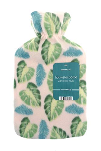 Hot Water Bottle with Soft Fleece Cover by Beamfeature