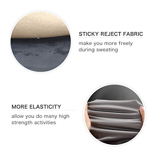 HOTSUIT Sauna Pantalones Mujer Pérdida Peso Gimnasio Pantalones Deportivos Entrenamiento, Negro, XL