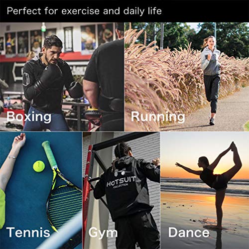 HOTSUIT Sauna Pantalones Mujer Pérdida Peso Gimnasio Pantalones Deportivos Entrenamiento, Negro, XL