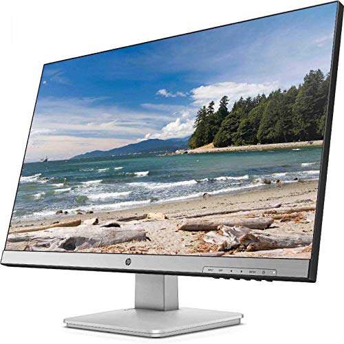 HP 27q - Monitor de 27" QHD (2560x1440, LED, 16:9, HDMI 1.4 x1, DisplayPort 1.2 x1, VGA, 60 Hz, 2ms, Flicker Free, Antireflejo, Low Blue light, Ajustable en altura), Negro y blanco