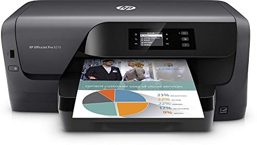 Hp Officejet Pro 8210 - Impresora, Compatible con HP PCL 6, HP PCL 5c y HP PS