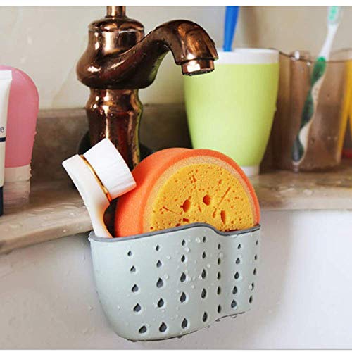 HPiano Porta Esponja 2 pzas, Organizador de Fregadero Cocina Cesto Porta Esponja Jabonera, Kitchen Sink Basket Colgante, Sponge Sink Holder para esponjas Scrubbers Jabones