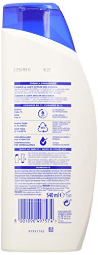 H&S Tea Tree Fresh Refrescante Anticaspa Champú 540 ml