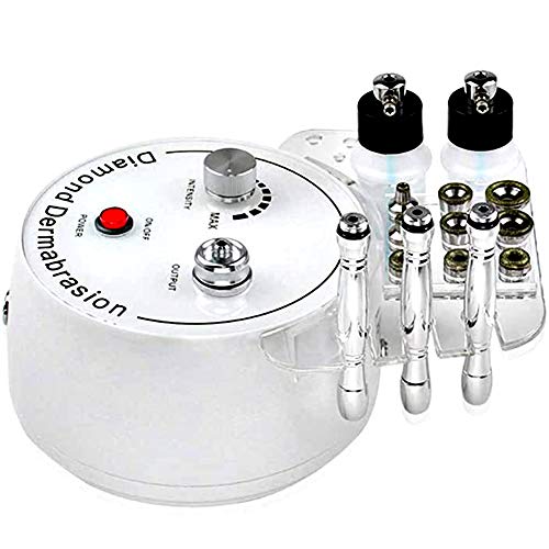 HSART 3 En 1 Microdermoabrasión Diamante Máquina de Belleza Facial para Eliminación de Arrugas de La Espinilla Se Adapta A La Cara, La Frente, El Pecho