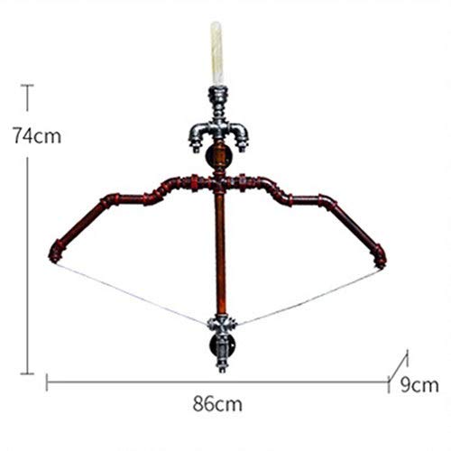 HSB Lámpara de pared E27 Socket Edison Europea creativo pared del hierro labrado metal de la lámpara Arco de Cupido flecha del tubo de agua ligera de la pared Bar Restaurante Hotel Retro Club de ilumi