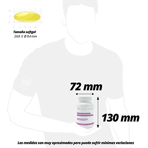 HSN Essentials Omega 3 6 9 de HSN Con Vitamina E, Sin Gluten, Sin Lactosa - 120 Perlas