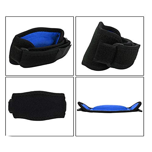 Hually Cinta de codo,Coderas Codo de Tenista, (2 Piezas) Codo de Golfista per Alivio del Dolor y Recuperación de Epicondilitis Lateral y Tendinitis