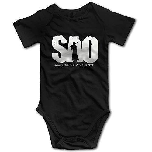 huatongxin Baby Boy Girl Sword Art Online Logo Anime Cotton Lovely Newborn Infantil Body de bebé T Shirt