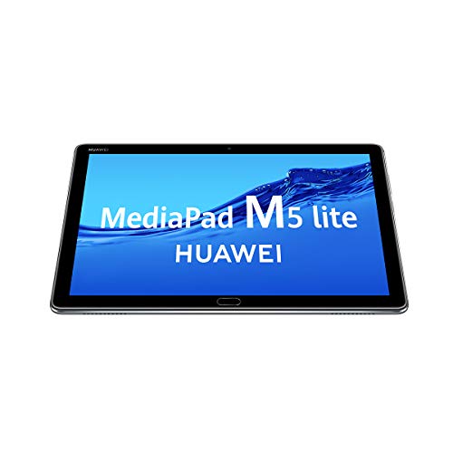 HUAWEI MediaPad M5 Lite - Tablet de 10.1" (Wifi, RAM de 4GB, ROM de 64GB, Procesador Kirin 659 4xA5, Android 8.0), Color Gris