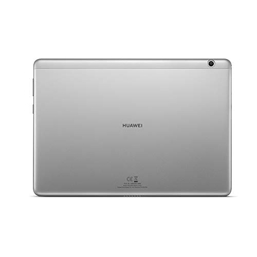 Huawei Mediapad T3 10 - Tablet de 9.6 pulgadas IPS HD (WiFi + 4G, Procesador quad-core Qualcomm Snapdragon 425, 2 GB de RAM, 16 GB de memoria interna, Android 7 Nougat), color gris