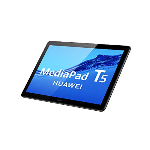 HUAWEI MediaPad T5 - Tablet de 10.1" FullHD (Lte, Emui 8.0), SATA, Octa-core, Android 8.0, 3 + 32 GB, Color Negro