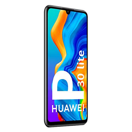 Huawei P30 Lite - Smartphone de 6.15" (WiFi, Kirin 710, RAM de 4 GB, memoria de 128 GB, cámara de 48+2+8 MP, Android 9) Negro