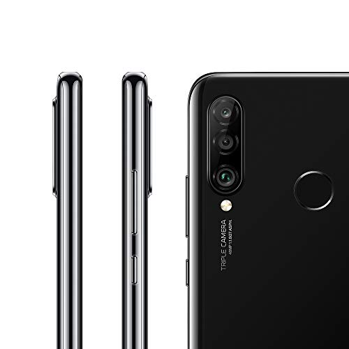 Huawei P30 Lite - Smartphone de 6.15" (WiFi, Kirin 710, RAM de 4 GB, memoria de 128 GB, cámara de 48+2+8 MP, Android 9) Negro