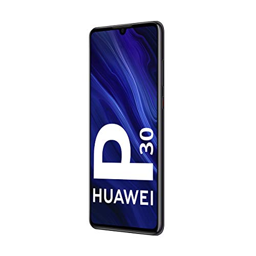 Huawei P30 - Smartphone de 6.1" (Kirin 980 Octa-Core de 2.6GHz, RAM de 6 GB, Memoria interna de 128 GB, cámara de 40 MP, Android) Color Negro [Versión española]