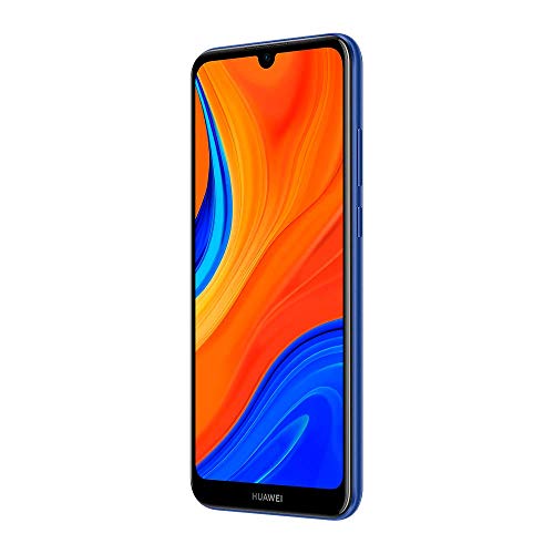 Huawei Y6s - Smartphone de 6.09" (RAM de 3 GB, Memoria de 32 GB, Cámara trasera de 13MP, Cámara frontal de 8MP, EMUI 9) Azul + Portable Bluetooth Speaker CM51 Rojo