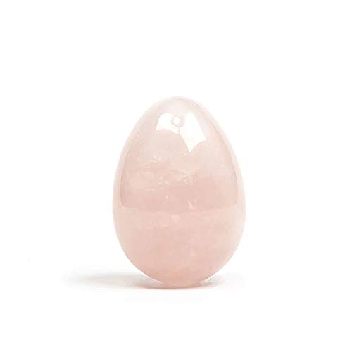 Huevo Yoni de Cuarzo Rosa | YONI EGG | Talla M | Principiantes | Ayuda a intensificar Orgasmos, Lubricación Natural Vaginal, Ejercita Suelo Pélvico y Vagina, Reduce Cólicos Menstruales |