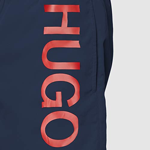 Hugo Boss ABAS Pantalones Cortos, Azul (Dark Blue 405), L para Hombre