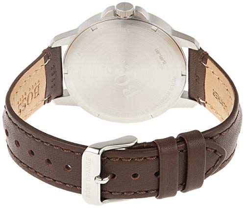 Hugo Boss Orange Reloj Analógico para Hombre de Cuarzo con Correa en Cuero 1550060