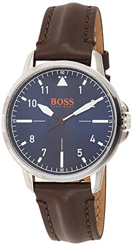 Hugo Boss Orange Reloj Analógico para Hombre de Cuarzo con Correa en Cuero 1550060