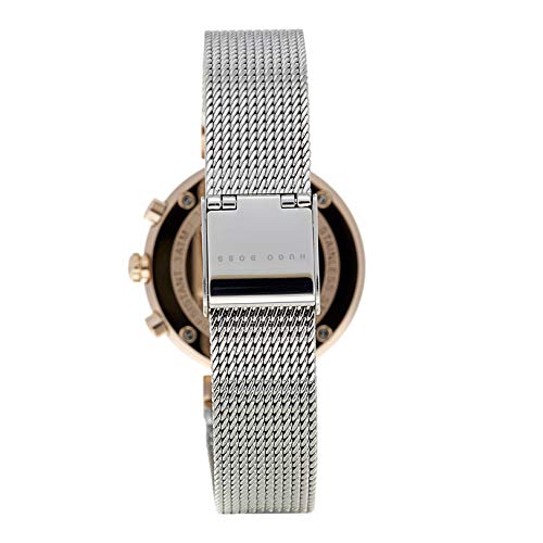 Hugo BOSS Reloj Analógico para Mujer de Cuarzo con Correa en Acero Inoxidable 1502427
