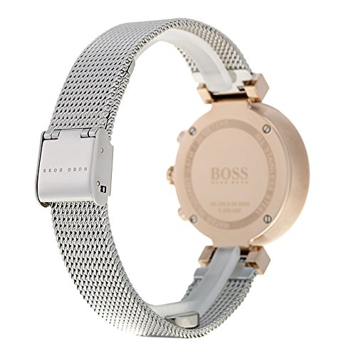 Hugo BOSS Reloj Analógico para Mujer de Cuarzo con Correa en Acero Inoxidable 1502427