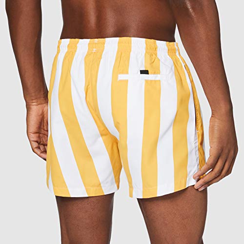 Hugo Boss Santa Cruz Pantalones Cortos, Naranja (Open Orange 840), XL para Hombre