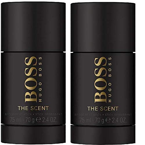 Hugo Boss The Scent desodorante en barra 75 ml, paquete de 2