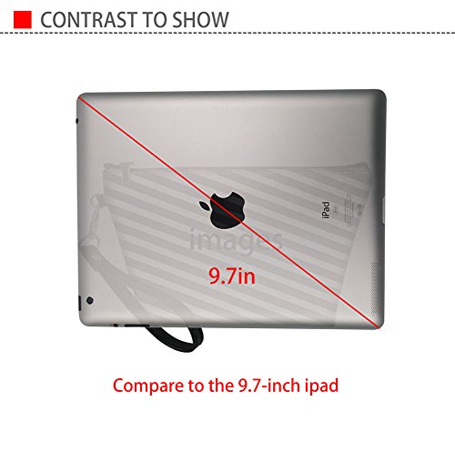 HUGS IDEA - Bolsa de maquillaje impermeable para mujer, con cremallera, para oficina, viajes, trabajo, compras, dentista, etc.