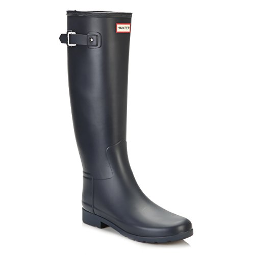 Hunter Original Refined, Botas de Agua para Mujer, Azul (Navy), 37 EU