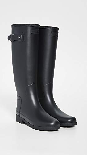 Hunter Original Refined, Botas de Agua para Mujer, Negro (Black), 38 EU