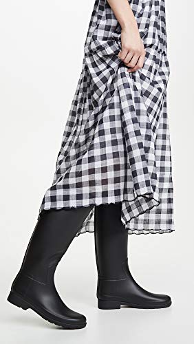 Hunter Original Refined, Botas de Agua para Mujer, Negro (Black), 42 EU