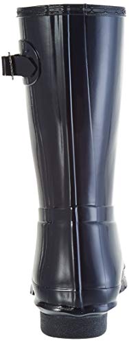 Hunter Original Short, Botas de Agua Unisex Adulto, Azul (Navy), 42 EU