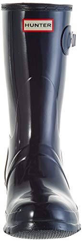 Hunter Original Short, Botas de Agua Unisex Adulto, Azul (Navy), 42 EU