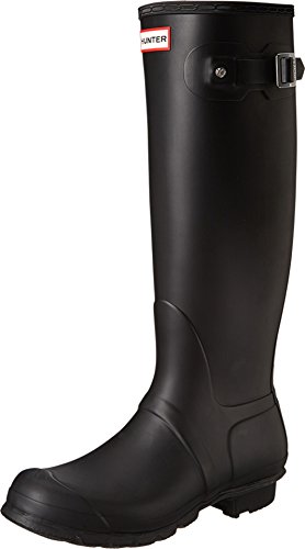 Hunter Original Tall Classic, Botas de Agua para Unisex Adulto, Negro (RmaBlack), 40/41 EU