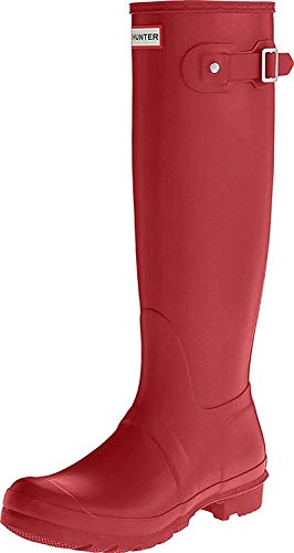 Hunter Original Tall Classic, Botas de Agua para Unisex Adulto, Rojo (Military Red), 39 EU