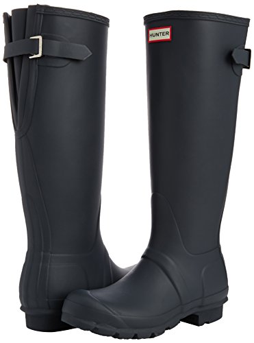 Hunter W24893-NAVY, Botas de Lluvia para Mujer, Azul, 38 EU