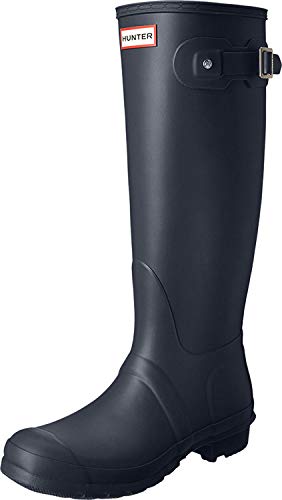 Hunter W24893-NAVY, Botas de Lluvia para Mujer, Azul, 38 EU