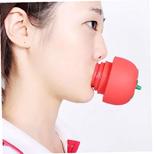 hvxjxk Los Labios De Silicona 1pc De Labios Voluminizador Enhancer Atractiva De La Herramienta Labio Tomate En Forma De Dispositivo De Herramientas De Labios Labio Enhancer Completa Grueso Labio por