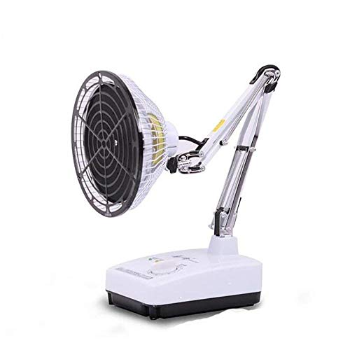 HWXDH - Lámpara de calor infrarrojo para escritorio, 100 W, luz tostada, ajustable, portátil, alivio del dolor, terapia de calefacción personal